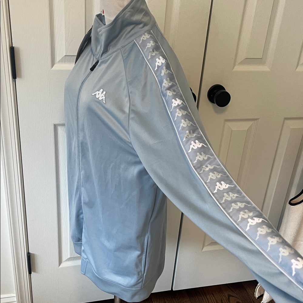 Kappa Sky Blue Logo Track Jacket
